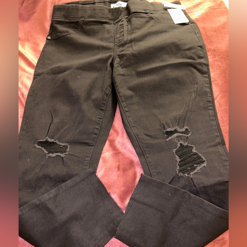 Old Navy Rockstar Deconstructed/Distressed Jegging Jeans —  US Wmns Sz 16 — NWT!
